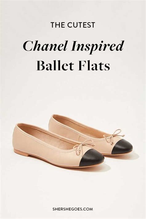 similar fake channel shoes|chanel ballet shoes dupes.